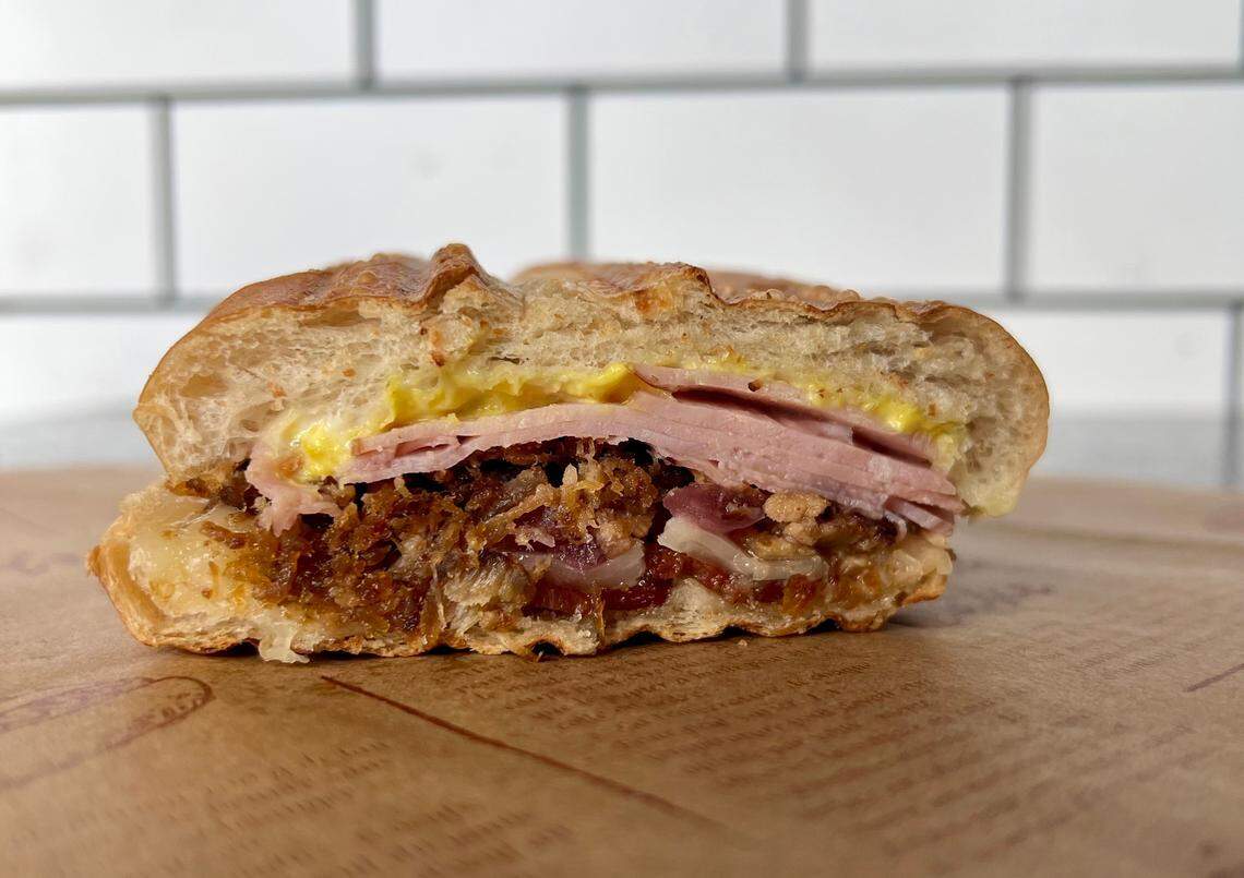 FRESHPRESS sandwich shop offers a Cuban panini