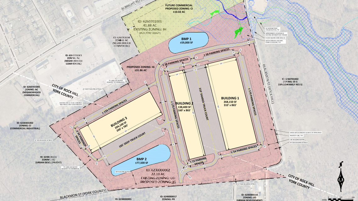 New Rock Hill development plans include a coffee shop and an industrial park