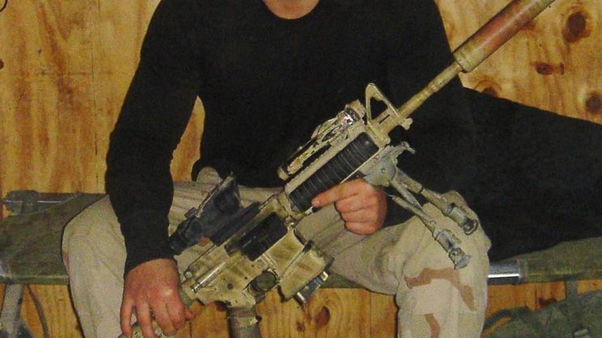 Joe Walker as a U.S Army soldier