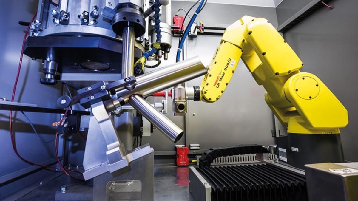 Robots in Dyson’s labs test the company’s new inventions.
