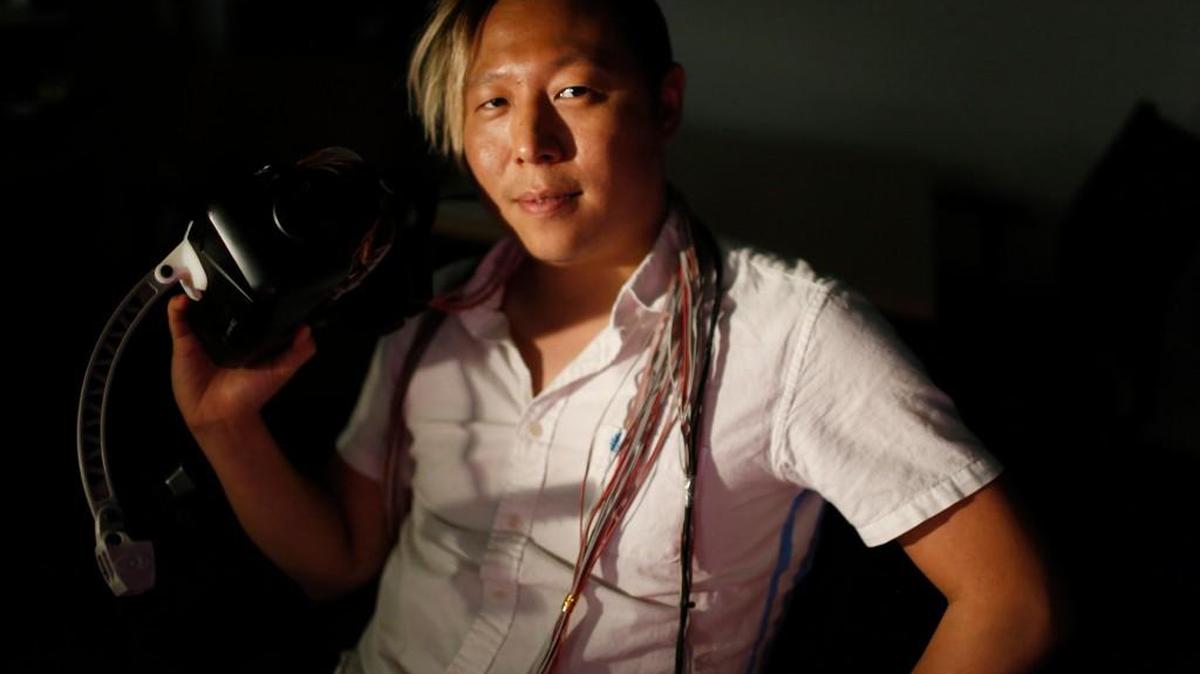 University of Southern California professor Hao Li works on cutting-edge computer graphics and animation.