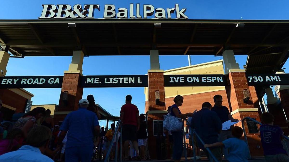 Red Ventures of Indian Land and the Charlotte Knights have partnered to bring five college games to the BB&T BallPark in uptown Charlotte Saturday.