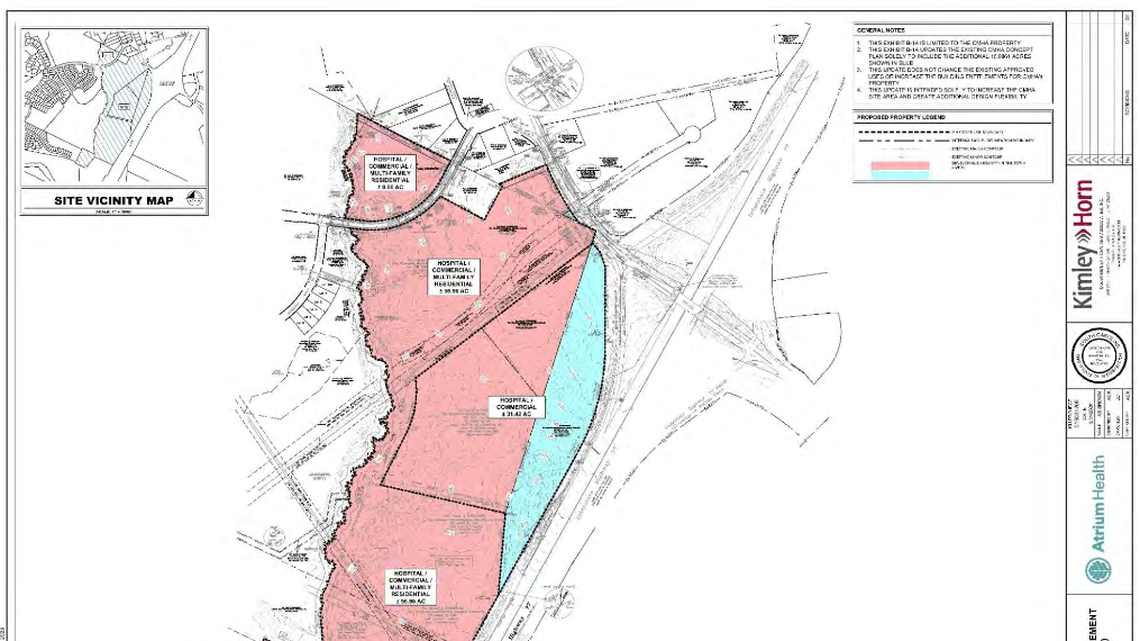 Atrium Health annexation request offers clues on new Fort Mill hospital plan