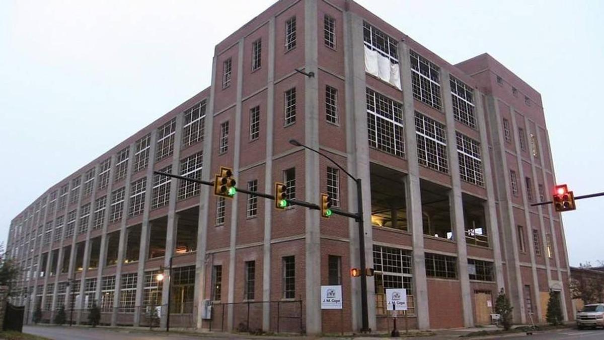 The historic Lowenstein Building in Rock Hill offers more than 220,000 square feet.