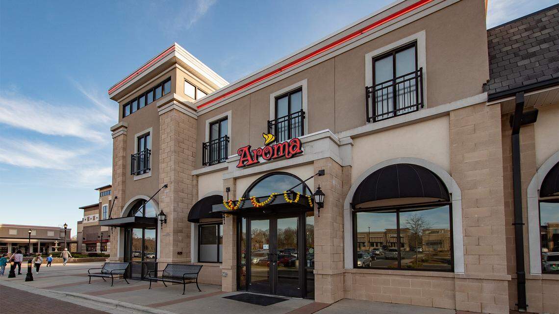 Aroma Indian Bar and Grill is open beside the RedStone 14 movie theater in Indian Land.