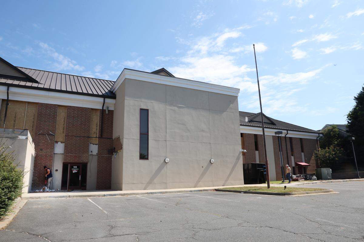 Fort Mill's former jail, on the Academy Street side of its former Confederate Street municipal building, could become the town's first speakeasy.