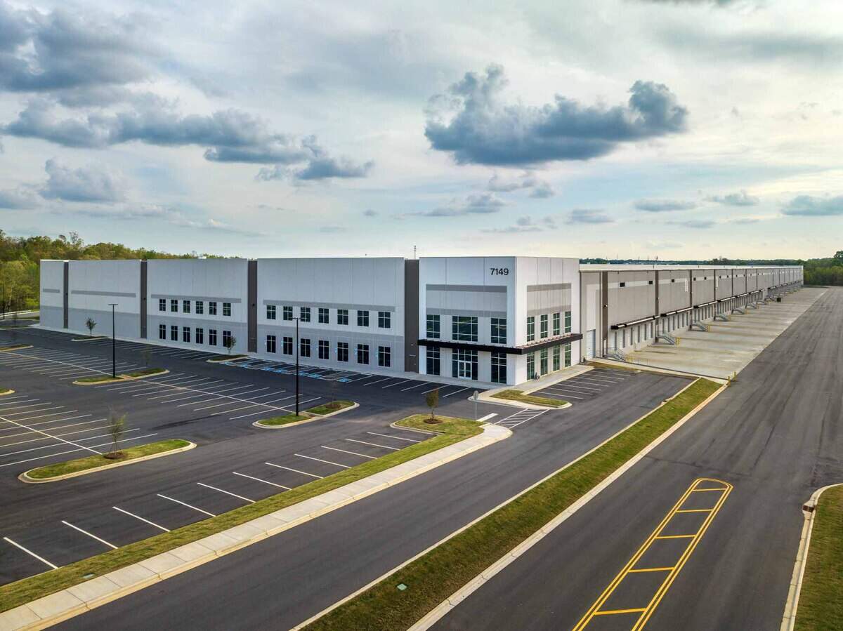 Stateline 77 is part of a $106 million property sale between Rockefeller Group and EQT Exeter.