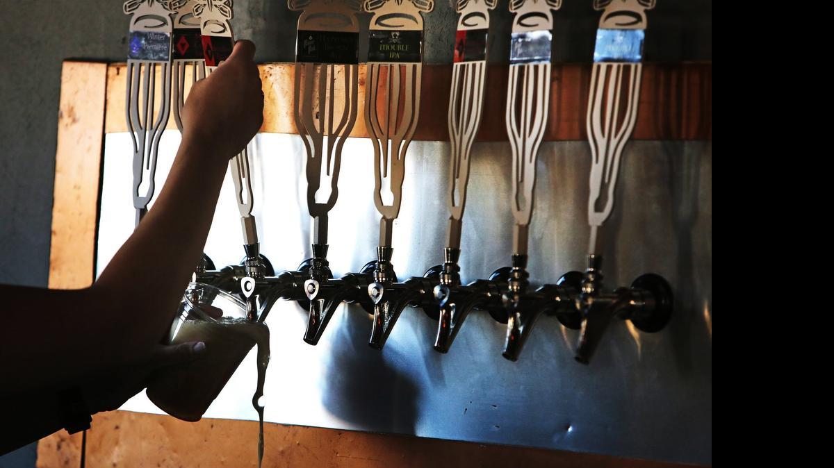 River Rat Brewery on Shop Road contributes to the town's growing brewery trend.