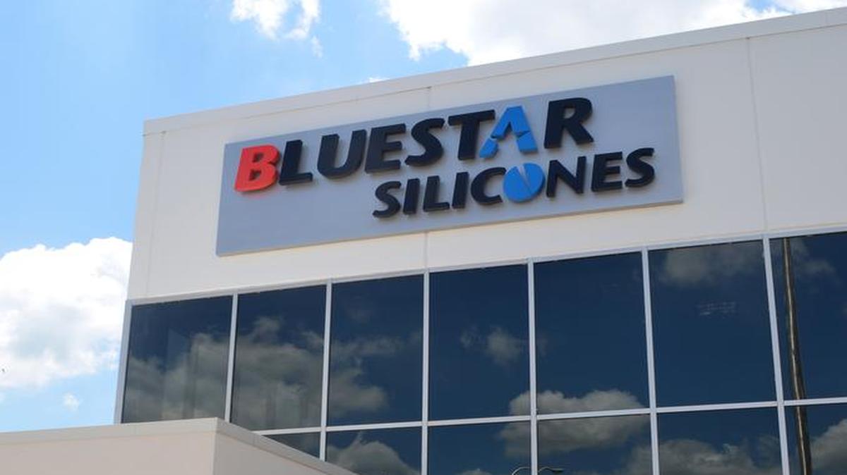 
The Bluestar Silicones facility in York. 
