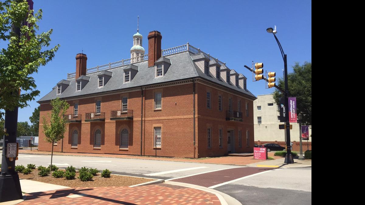 
South State Bank is renovating the building last used by Bank of America in downtown Rock Hill. 
