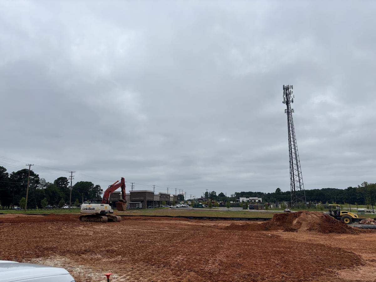 Construction is underway at the Parkstone at Indian Land, where a new emergency department is planned off U.S. 521.