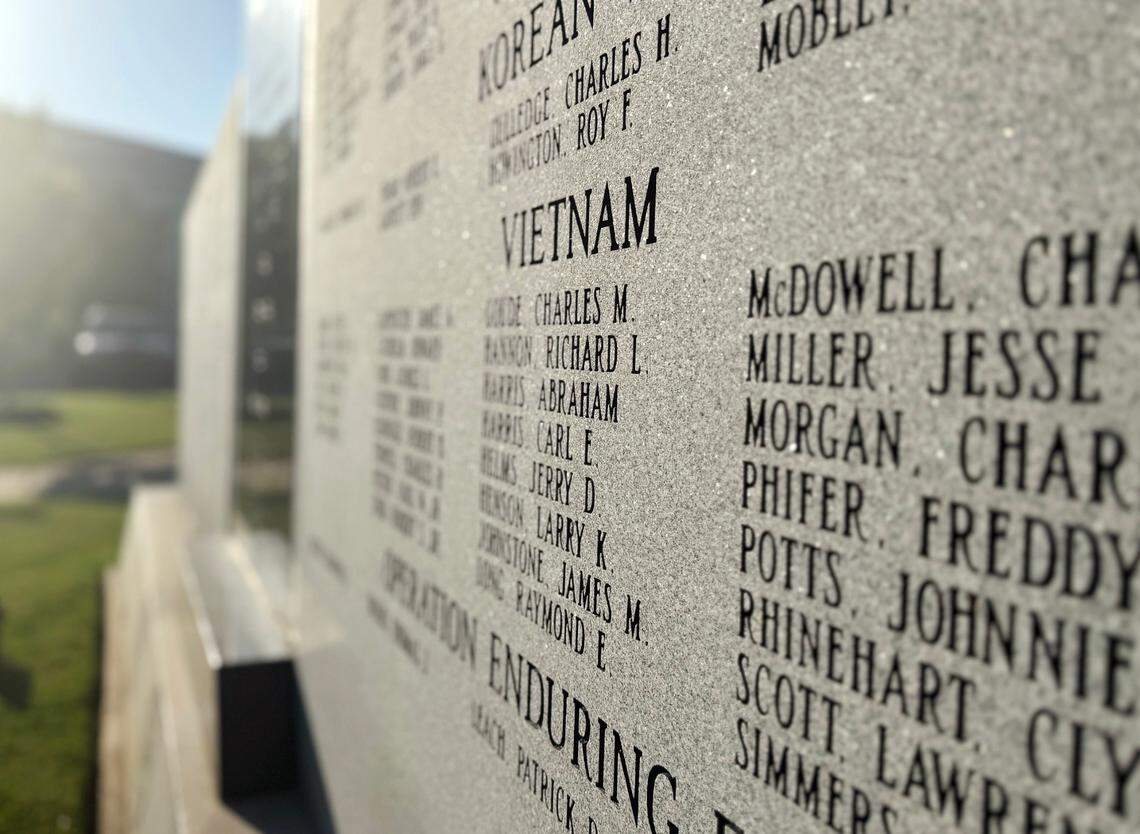 A York County memorial in York lists people who died in combat, including Vietnam.