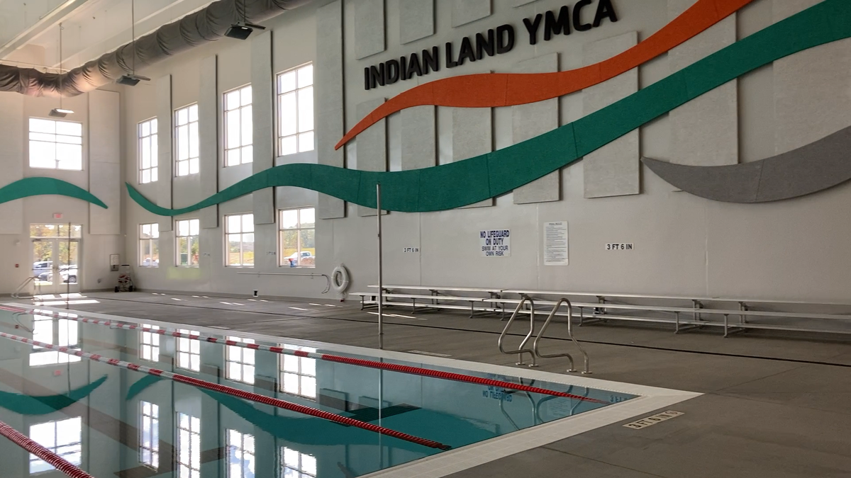 Pool, gym and other activity space are part of the new Indian Land YMCA.