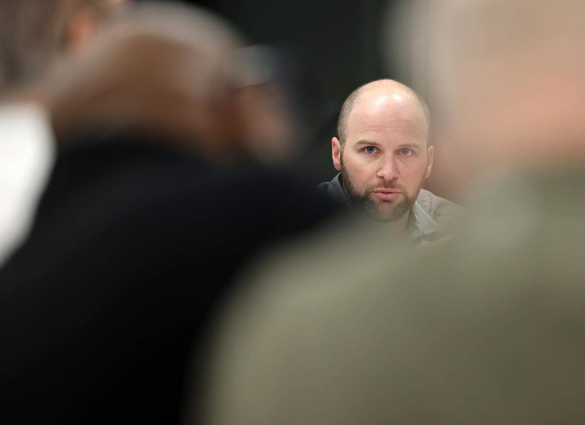 Pennies for Progress manager Patrick Hamilton talks in January with the citizen commission tasked with forming the Pennies 5 project list in York. Hamilton expects cost projections for the Pennies campaign on the Nov. 5 ballot to be accurate based on a successful model in place just before the COVID pandemic hit.