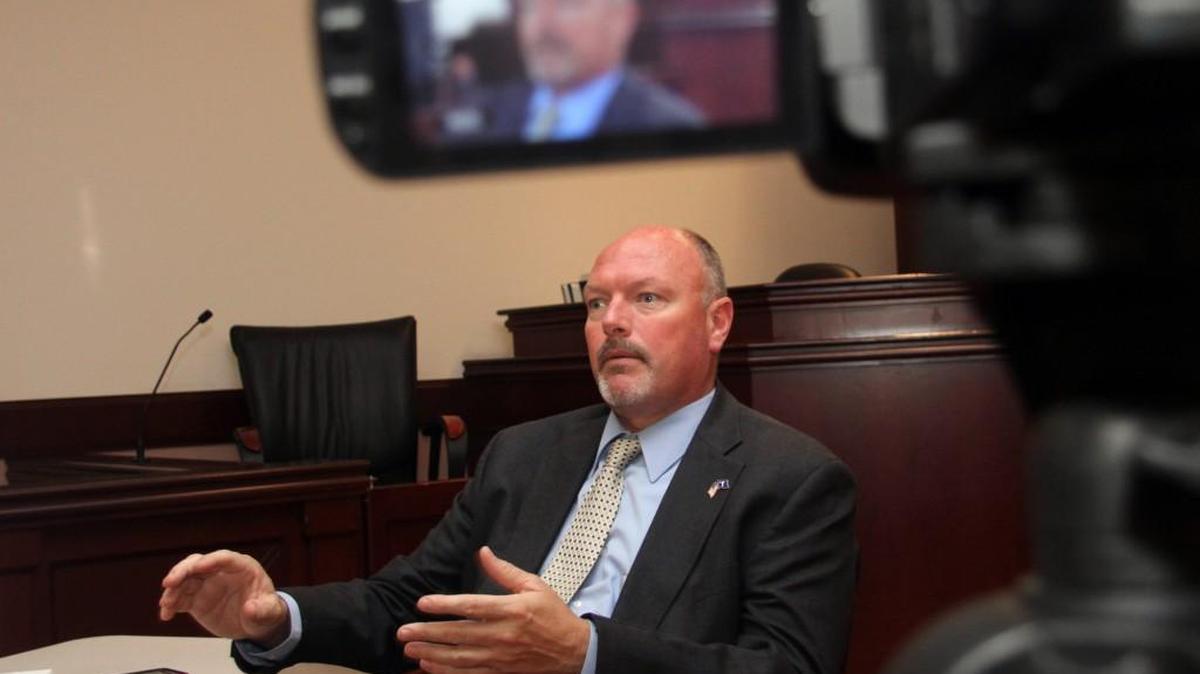 Kevin Tolson is the son-in-law of outgoing Sheriff Bruce Bryant, who announced in January he would not seek re-election.