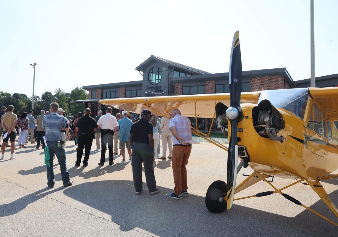 A new $7.2 million airport terminal in Lancaster County’s McWhirter Field could draw business to the region, area experts say.