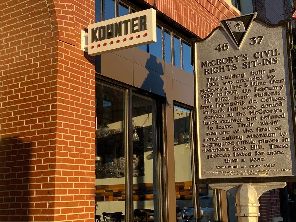 Kounter is open in downtown Rock Hill in the former McCrory’s lunch counter space, now on the National Register of Historic Places.
