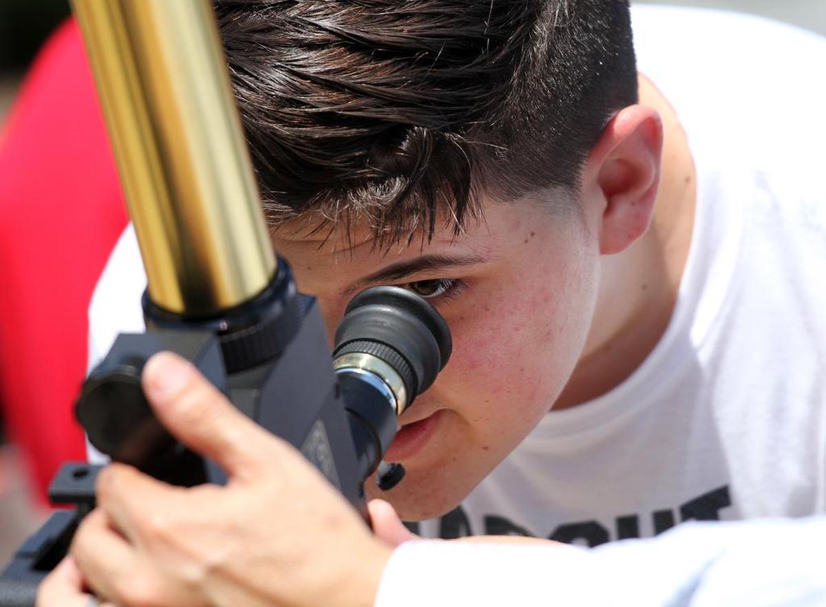 The Museum of York County in Rock Hill, part of the Culture & Heritage Museums, remains closed amid the global COVID-19 pandemic. In this file photo,  the museum hosted a solar telescope viewing of the solar eclipse in August 2017.