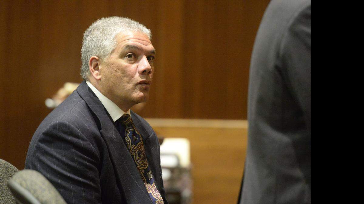 
Damon Mallatere listens as his attorney addresses the judge during a 2014 court hearing in Boone. Mallatere was back in court Tuesday. 
