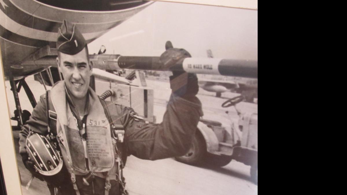 
Van Loan as a 1st lieutenant at Luke Air Force Base in the 1950s
