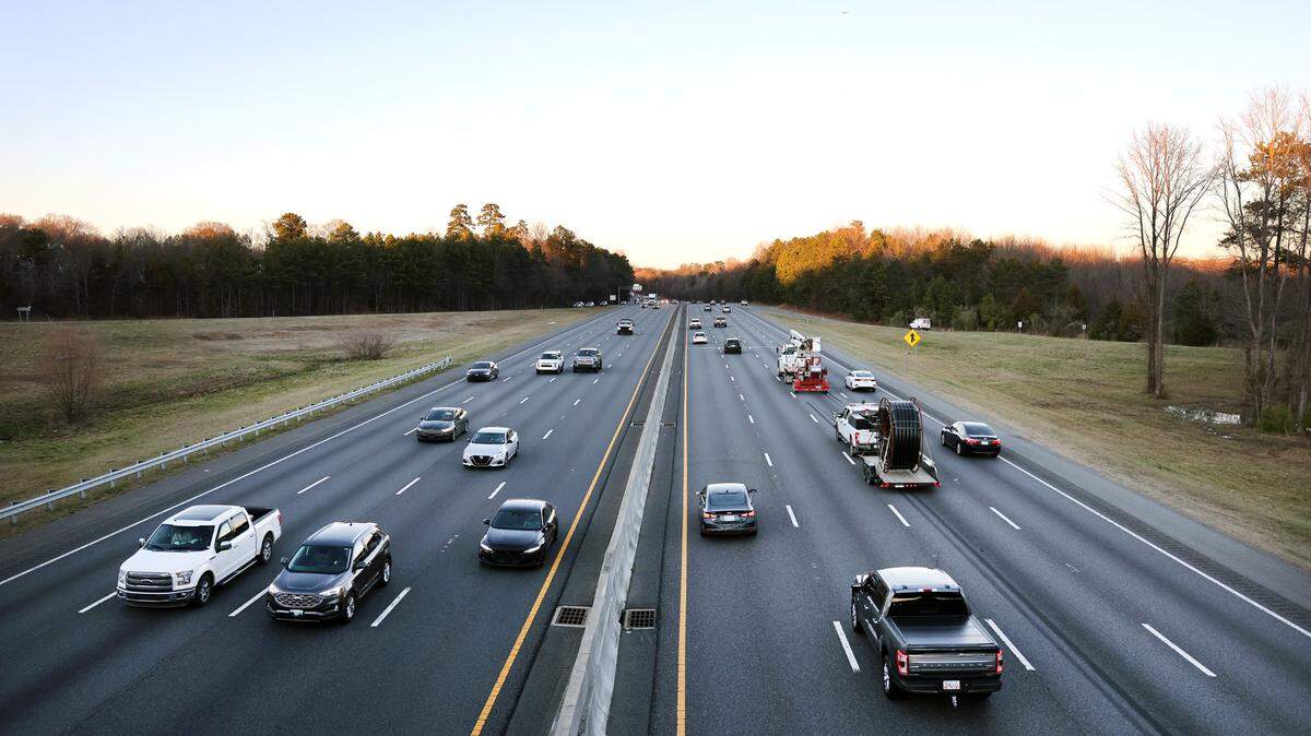 Traffic flows along I-77 Monday in Fort Mill on Monday. Road experts in York County say they need answers to combat rising road construction costs.