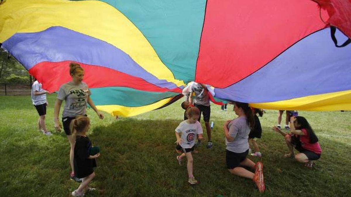 The Area 11 Special Olympics at Cherry Park in Rock Hill.