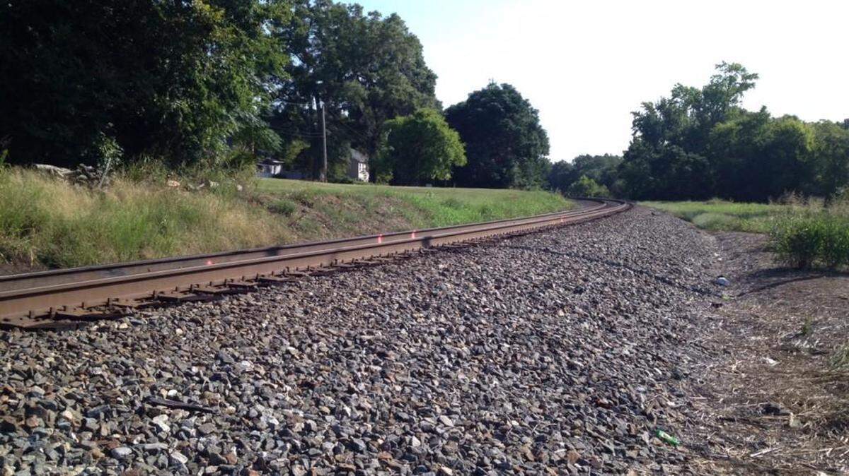 
A man was sleeping on these tracks in the 1500 block of Curtis Street when he was struck and killed by a train.
