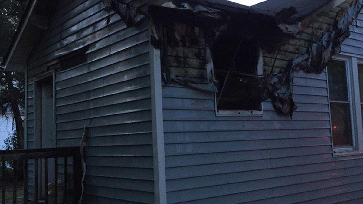 This home on Arch Drive in Rock Hill was damaged by fire in an overnight incident.