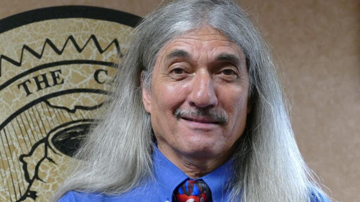 
Chief Bill Harris of the Catawba Indian Nation. 
