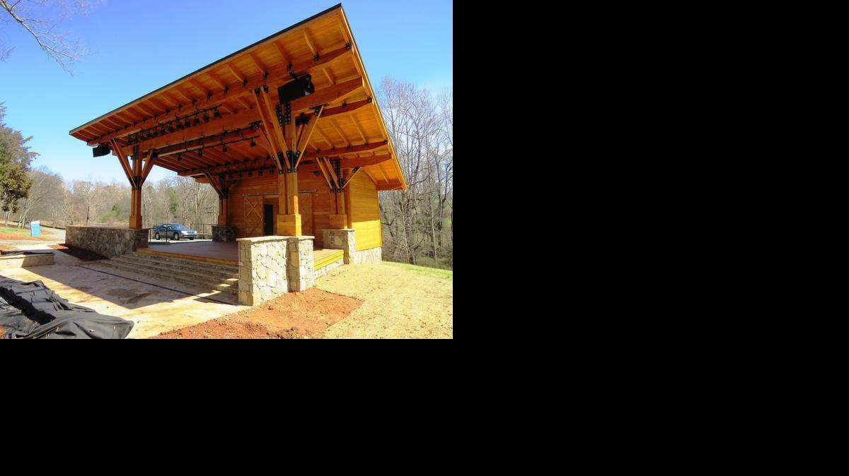 
The new Comporium Amphitheater will open at the Anne Springs Close Greenway in Fort Mill next month. 
