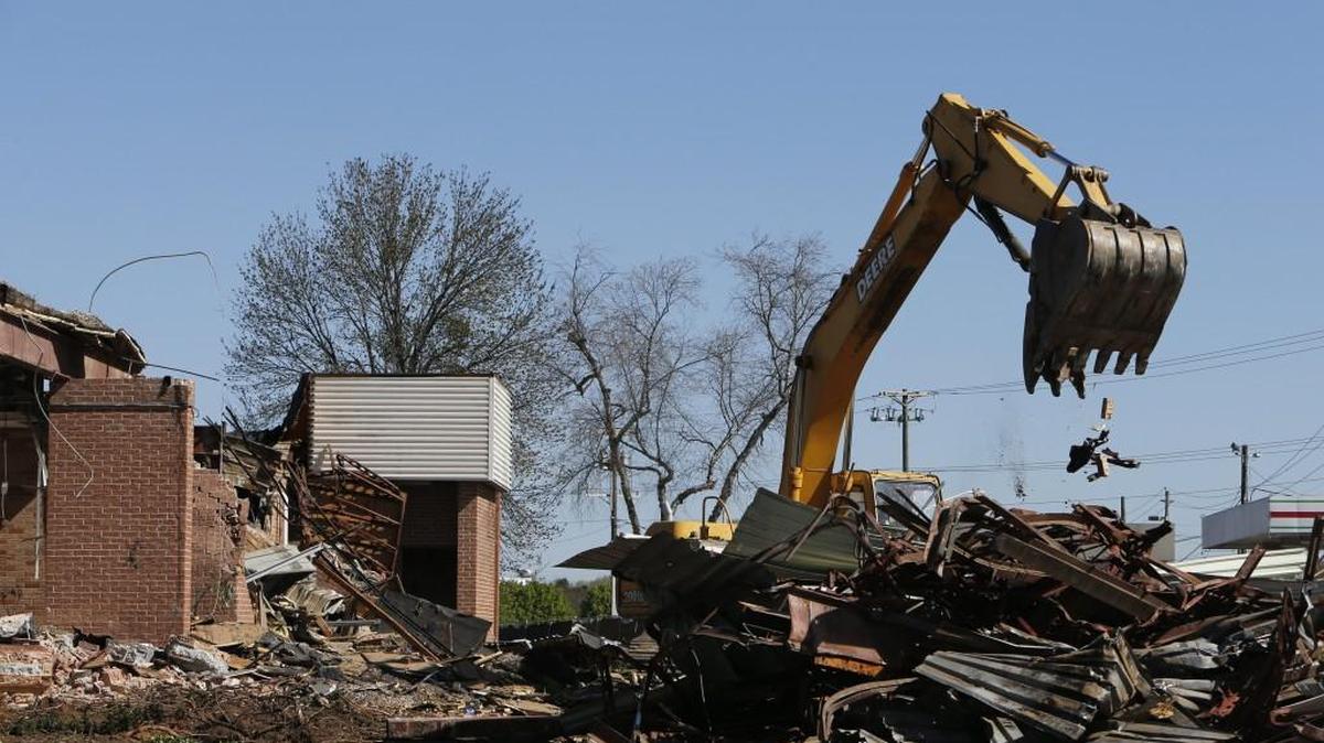 
Demolition of the Executive Inn on Anderson Road in Rock Hill.
