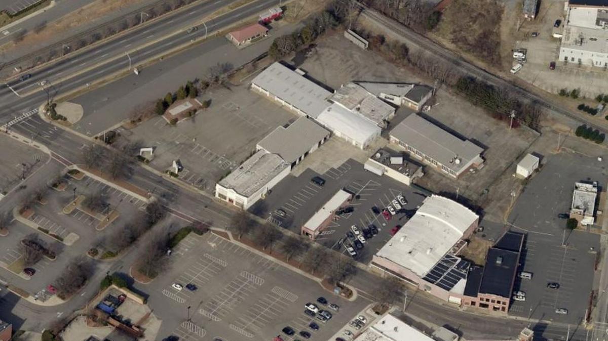 The former Good Motor Company site is eyed for redevelopment, thanks to a pending agreement between York County and the Rock Hill Economic Development Corporation.