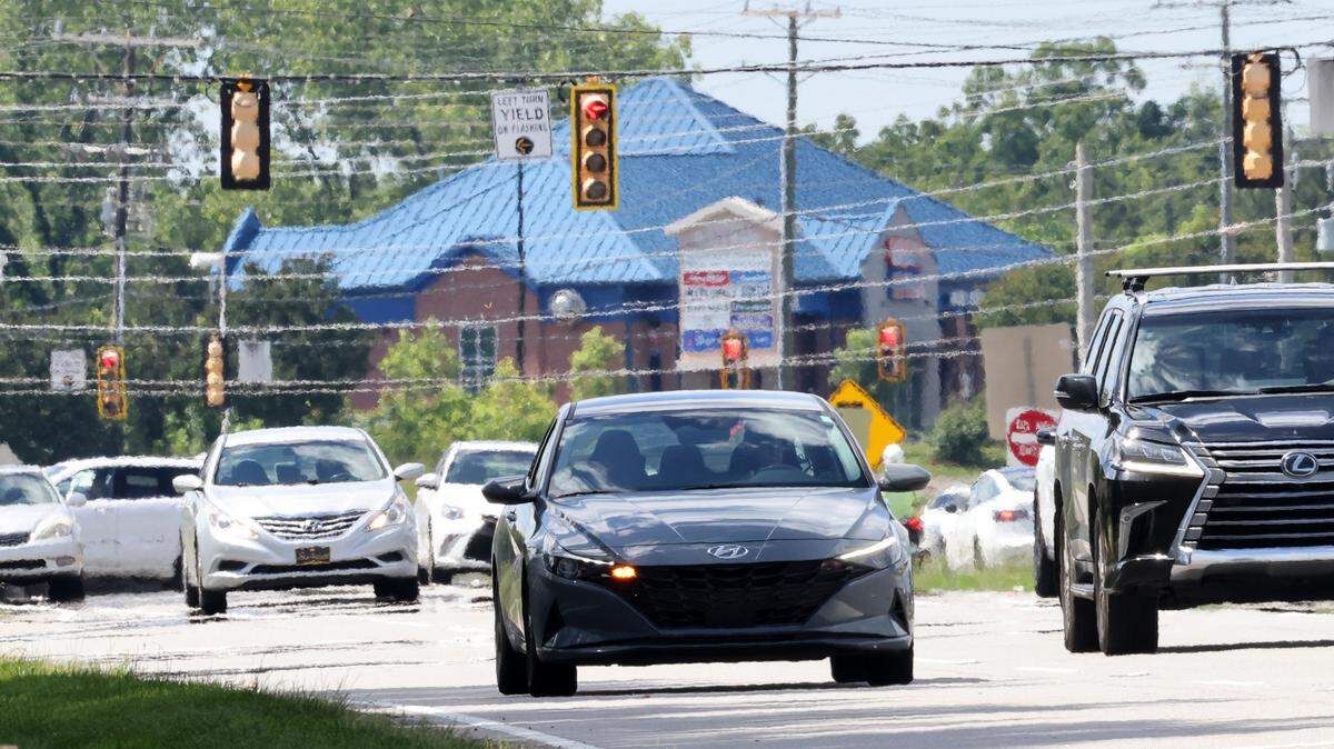 Traffic flows along S.C. 521 in Lancaster County on Thursday, May 16, 2022