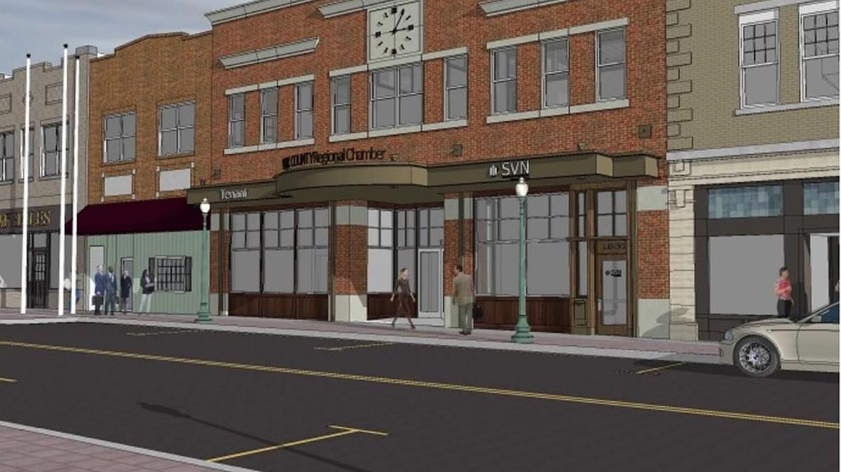 Rock Hill real estate firm SVN/Southern Commercial Real Estate expects to open Collision Cowork on the second floor of the York County Regional Chamber of Commerce building in March.