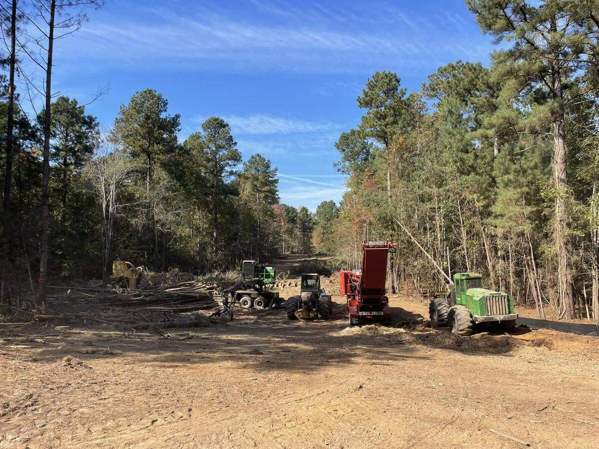An update photo of the Catawba Bend Preserve Facebook page shows clearing at the York County site.