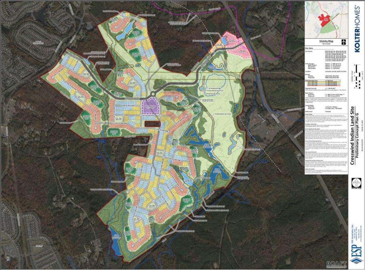 Another huge senior living community is planned in Indian Land, just south of Sun City. The county planning commission voted against the plan, but it still goes to Lancaster County Council.