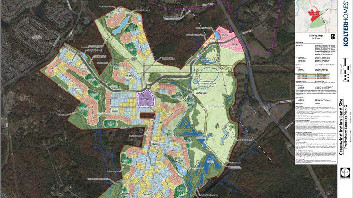 Another huge senior living community is planned in Indian Land, just south of Sun City. The county planning commission voted against the plan, but it still goes to Lancaster County Council.