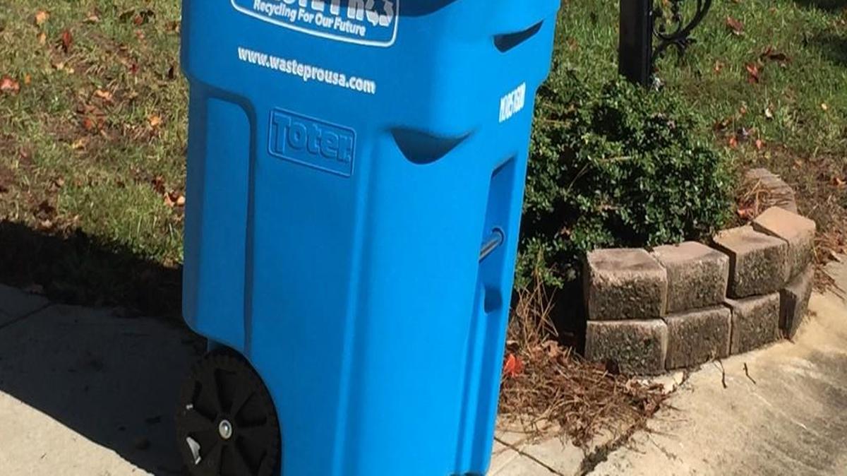 New recycling containers were delivered last week to homes inside Fort Mill town limits.