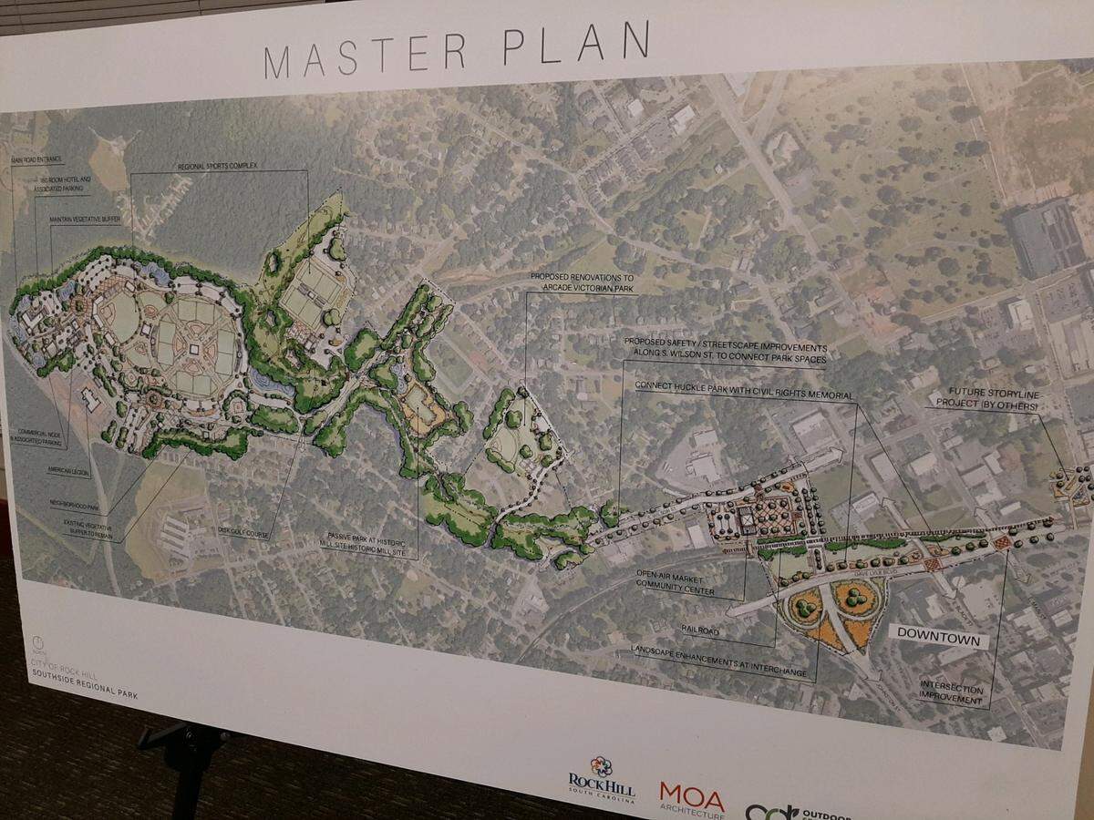 Rock Hill wants public input to plan a new regional park from Heckle Boulevard to downtown.