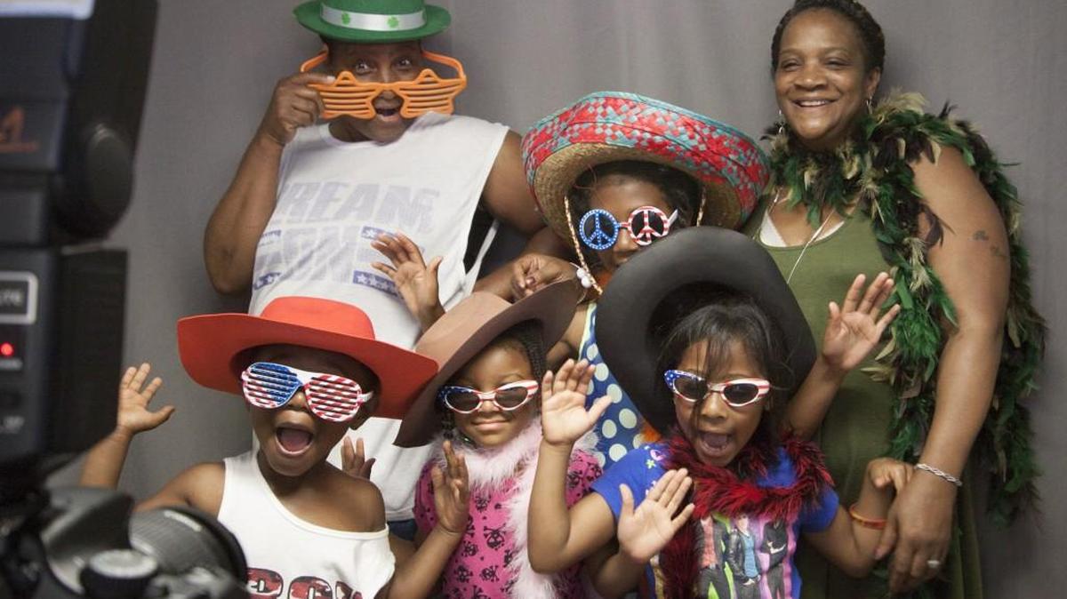 A photo booth was a favorite attraction at last year’s COOLfest. This year’s event will be Saturday at the BMX Supercross Field at Riverwalk, Rock Hill.