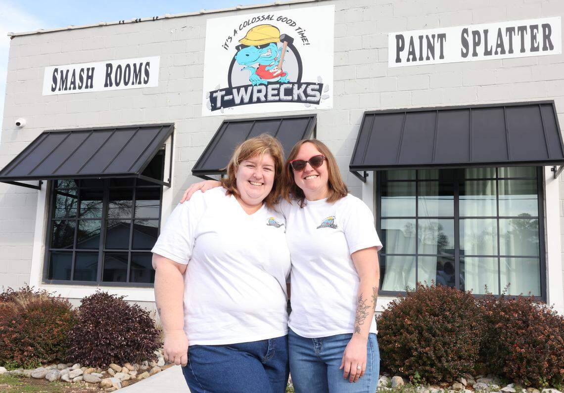 Rock Hill business owners open smash and paint-splatter venture ...