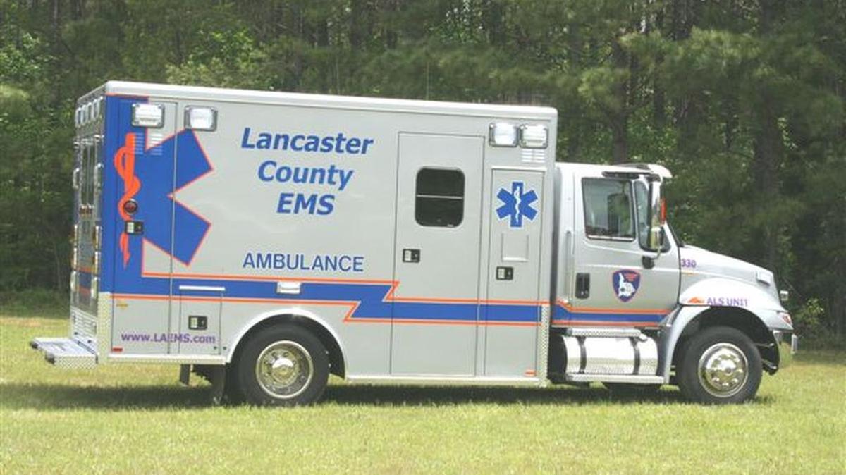 
A file photo of a Lancaster County, South Carolina EMS vehicle. 
