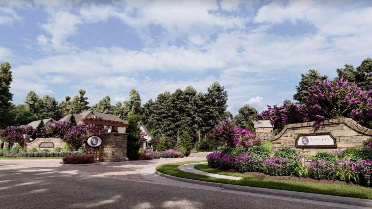 A rendering of Wisteria Meadows, where new Fort Mill area homes will go for $1.5 million or more.
