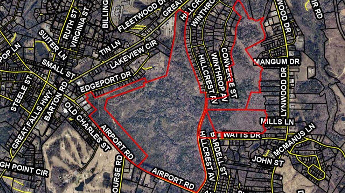 Properties owned by Springs companies along Airport Road could become a more than 1,000-home subdivision in Lancaster.