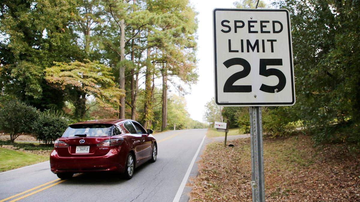 S.C. 90 and S.C. 905 have speed limits of 45 mph but residents GPS may not know.