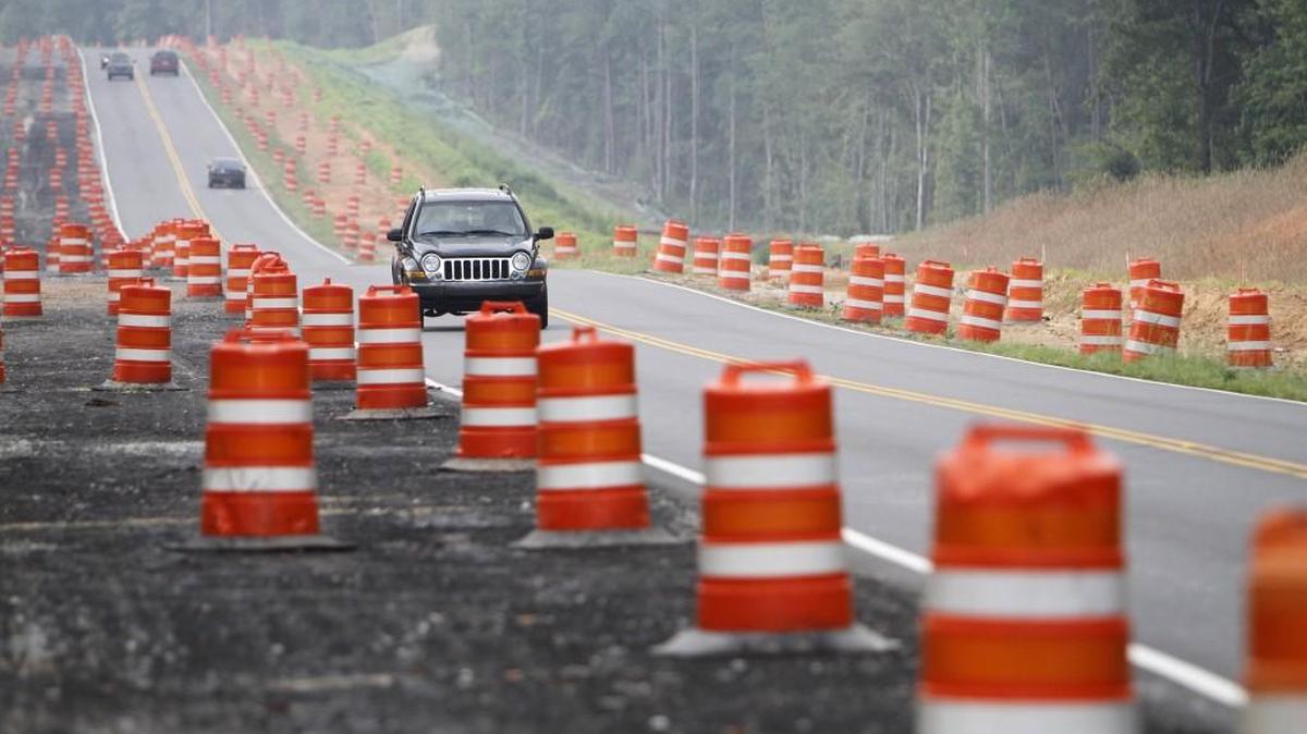 In this file photo, road work paid by Pennies for Progress is shown underway in York. A widening of S.C. 274 and Pole Branch Road in Lake Wylie was part of Pennies 3, voted on by York County residents in 2011.