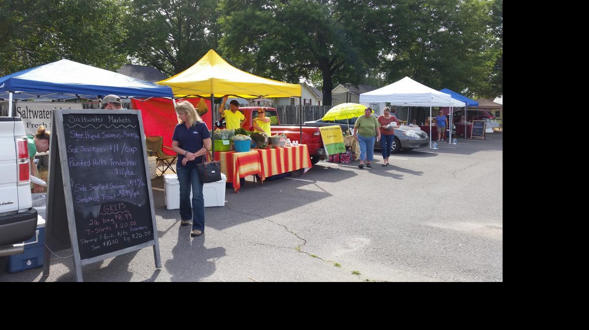 
The Clover Farmer’s Market will be from 4 to 7 p.m. each Tuesday in the parking lot behind the Clover Community Center.
