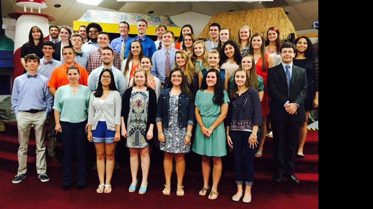 
The Clover and Lake Wylie chambers of commerce honored the top 50 students in the Clover High School class of 2015 with a banquet at Lake Wylie Christian Assembly.
