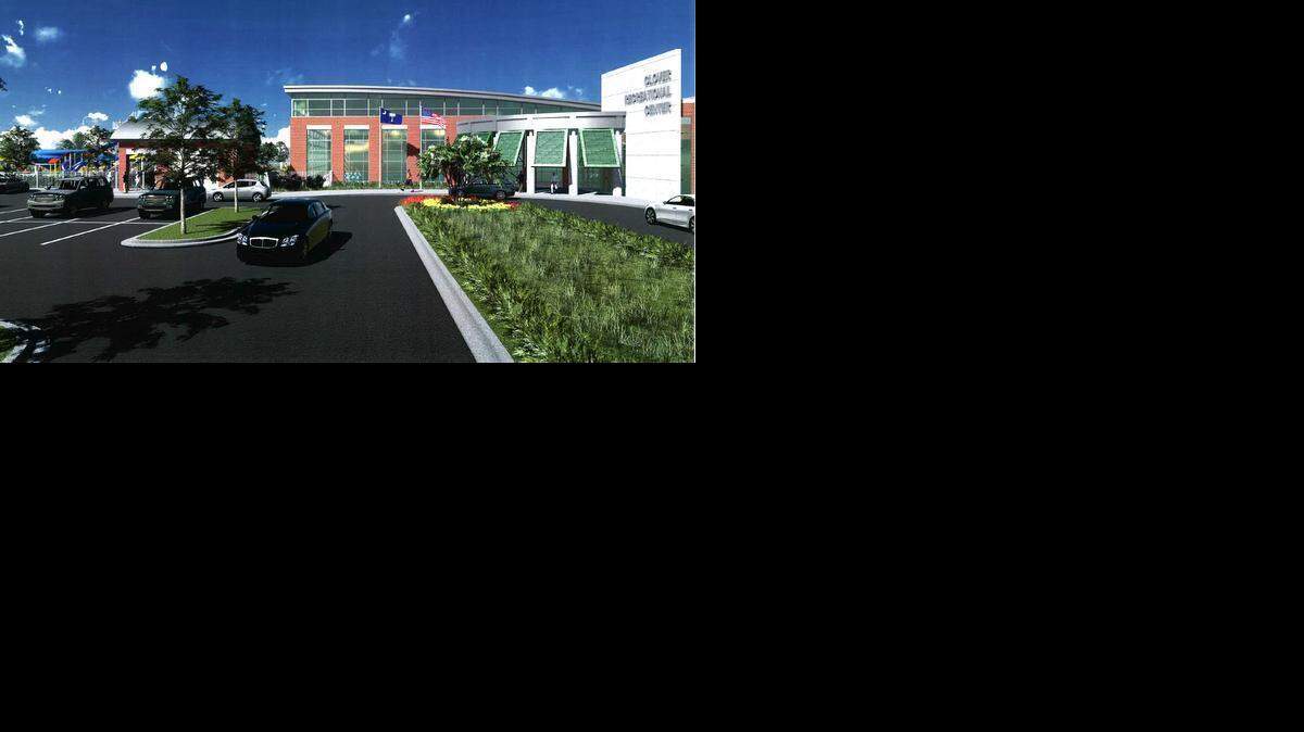 
A rendering of the aquatics and fitness center to be built on Clover School District-owned land next to Crowders Creek Elementary School.

