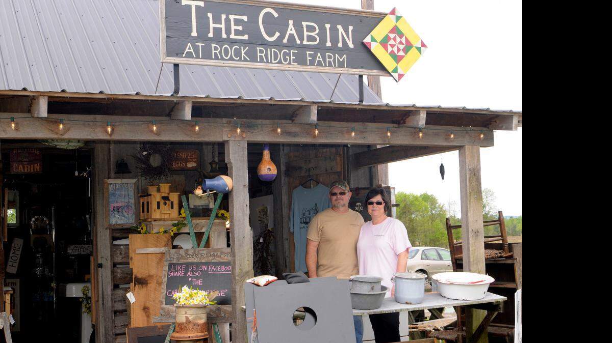 
Dave and Bonita Horne opened The Cabin at Rock Ridge Farm near their home on Ridge Road outside Clover.
